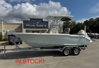 2026 Key West 219 FS Ice Blue Boat